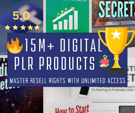 🔥15M+ Digital PLR/MRR Products